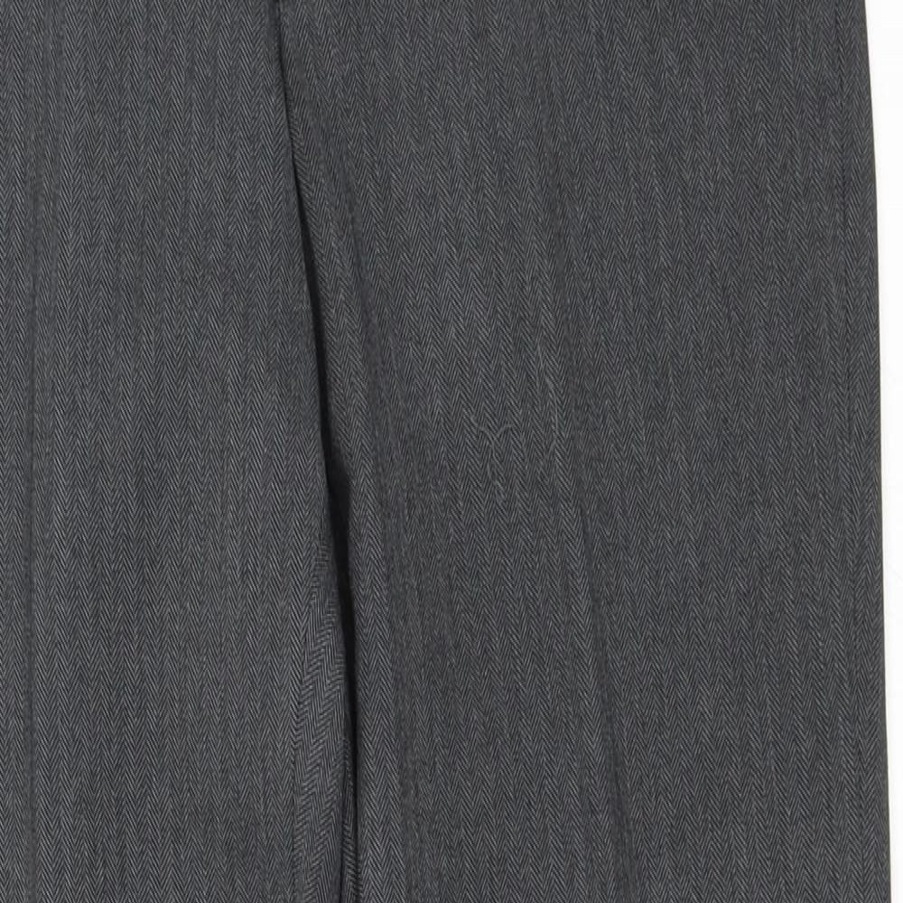 Burton Mens Grey   Trousers  Size 30 in L30 in