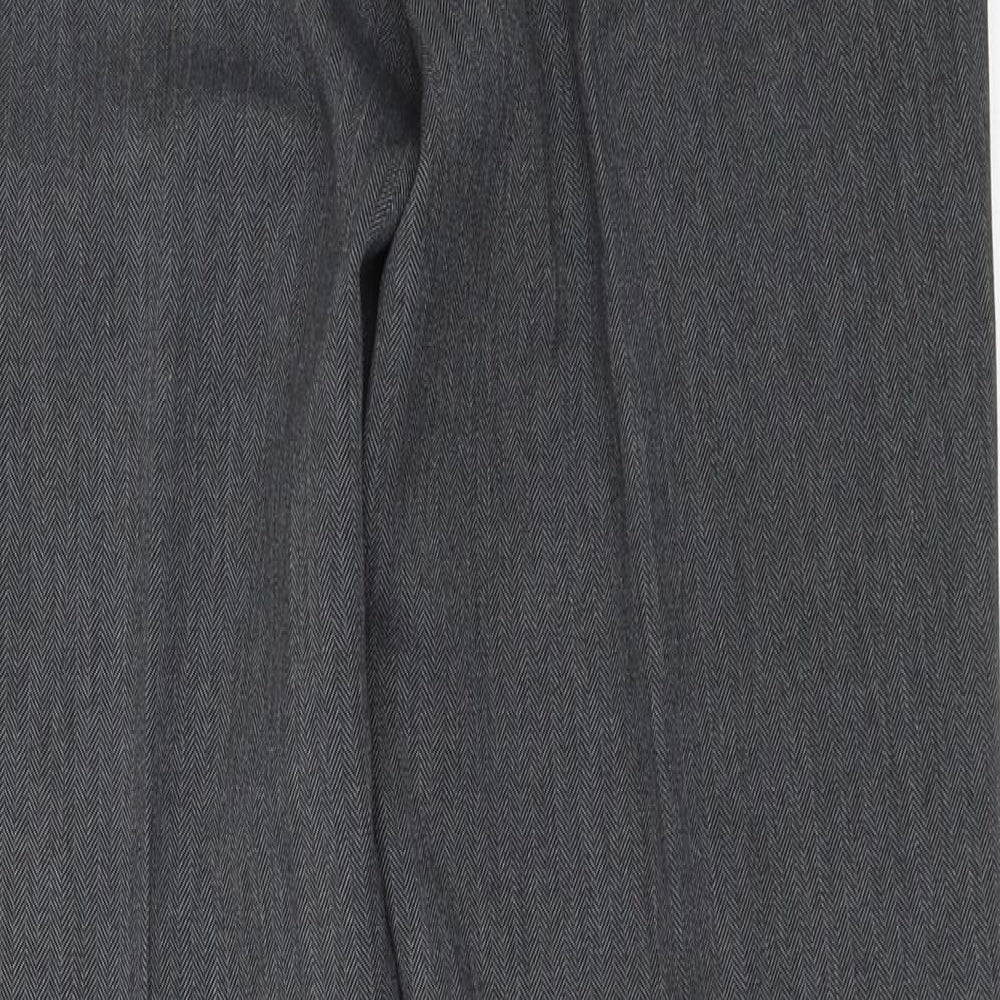 Burton Mens Grey   Trousers  Size 30 in L30 in
