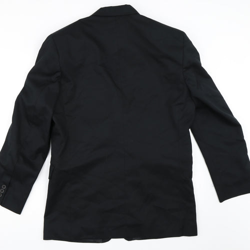 Sequel Mens Black   Jacket Blazer Size 40