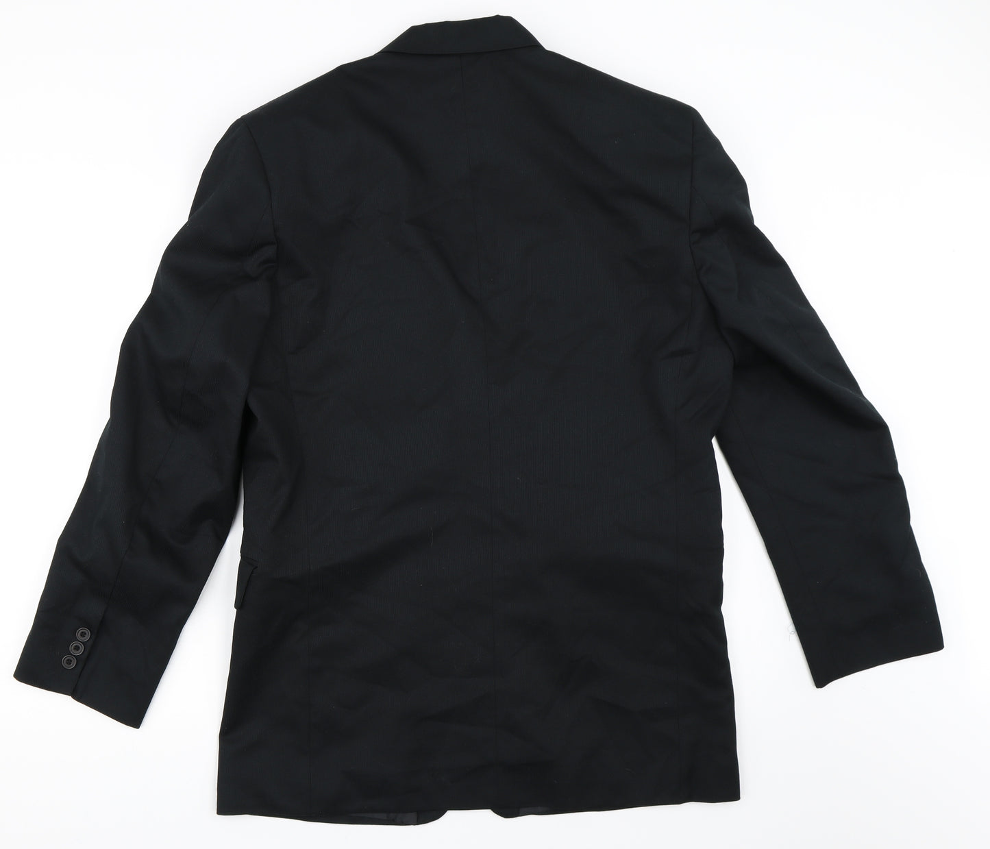 Sequel Mens Black   Jacket Blazer Size 40