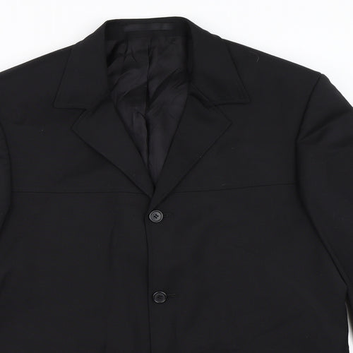 Preworn Mens Black   Jacket Blazer Size 40
