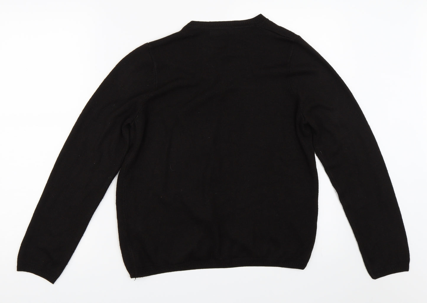 Marks and Spencer Womens Black   Cardigan Jumper Size 10