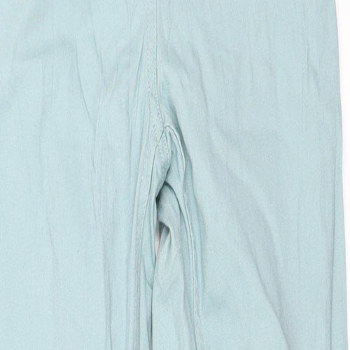 H&M Womens Green   Skinny Jeans Size 34 L25 in