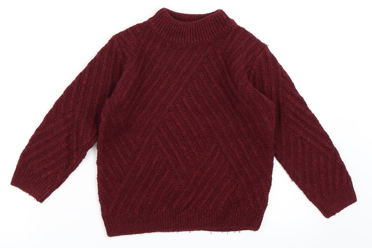 NEXT Boys Red   Pullover Jumper Size 4 Years