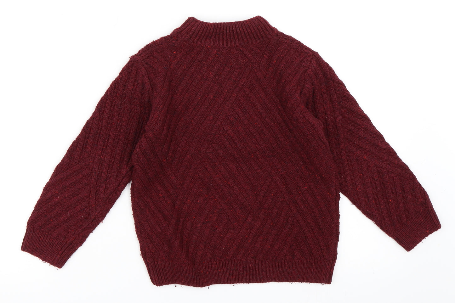NEXT Boys Red   Pullover Jumper Size 4 Years