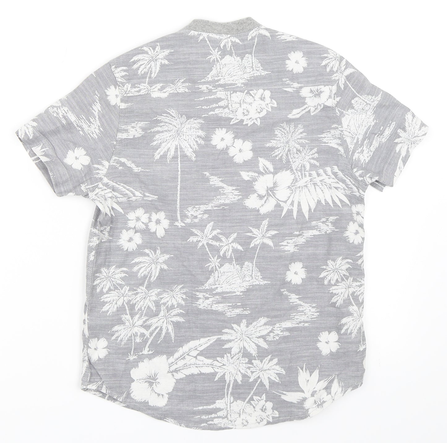 NEXT Boys Grey   Basic Button-Up Size 7 Years