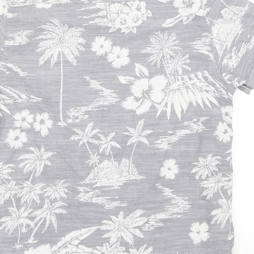 NEXT Boys Grey   Basic Button-Up Size 7 Years