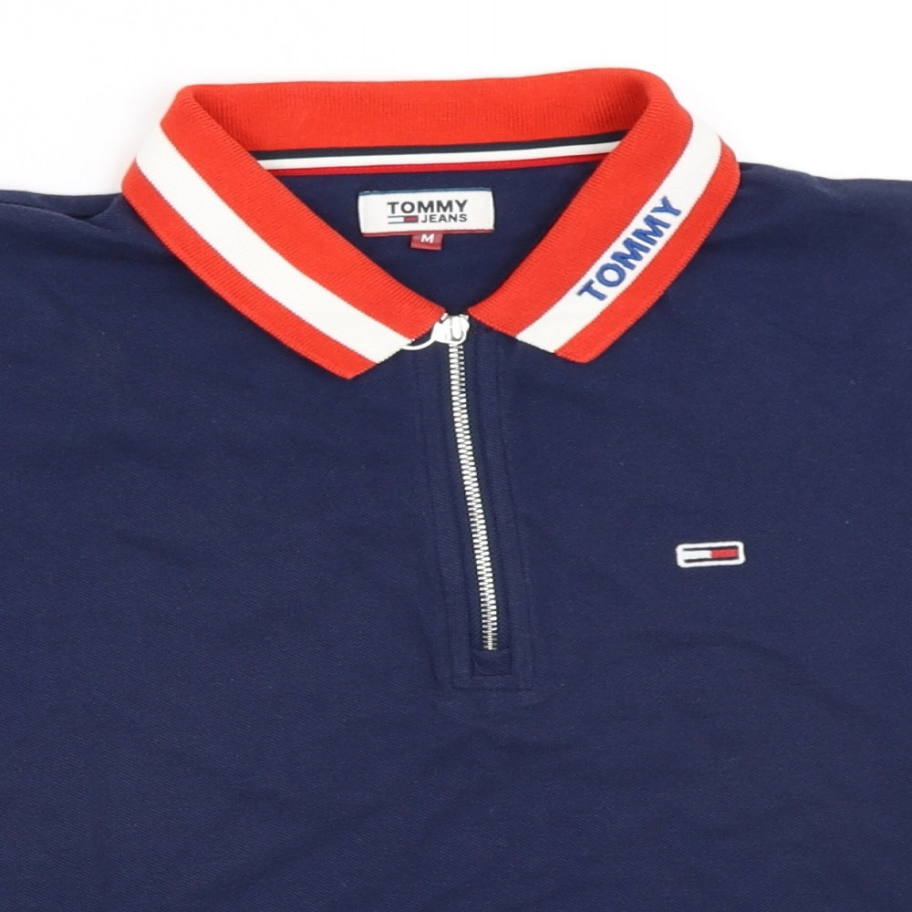Tommy Hilfiger Womens Blue   Basic Polo Size M