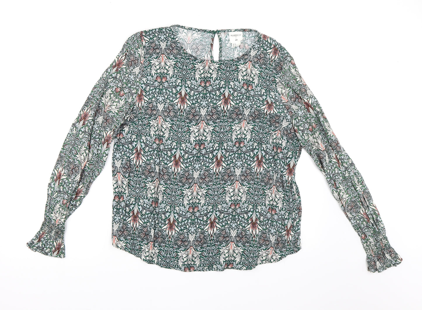 H&M Womens Green   Basic Blouse Size 42