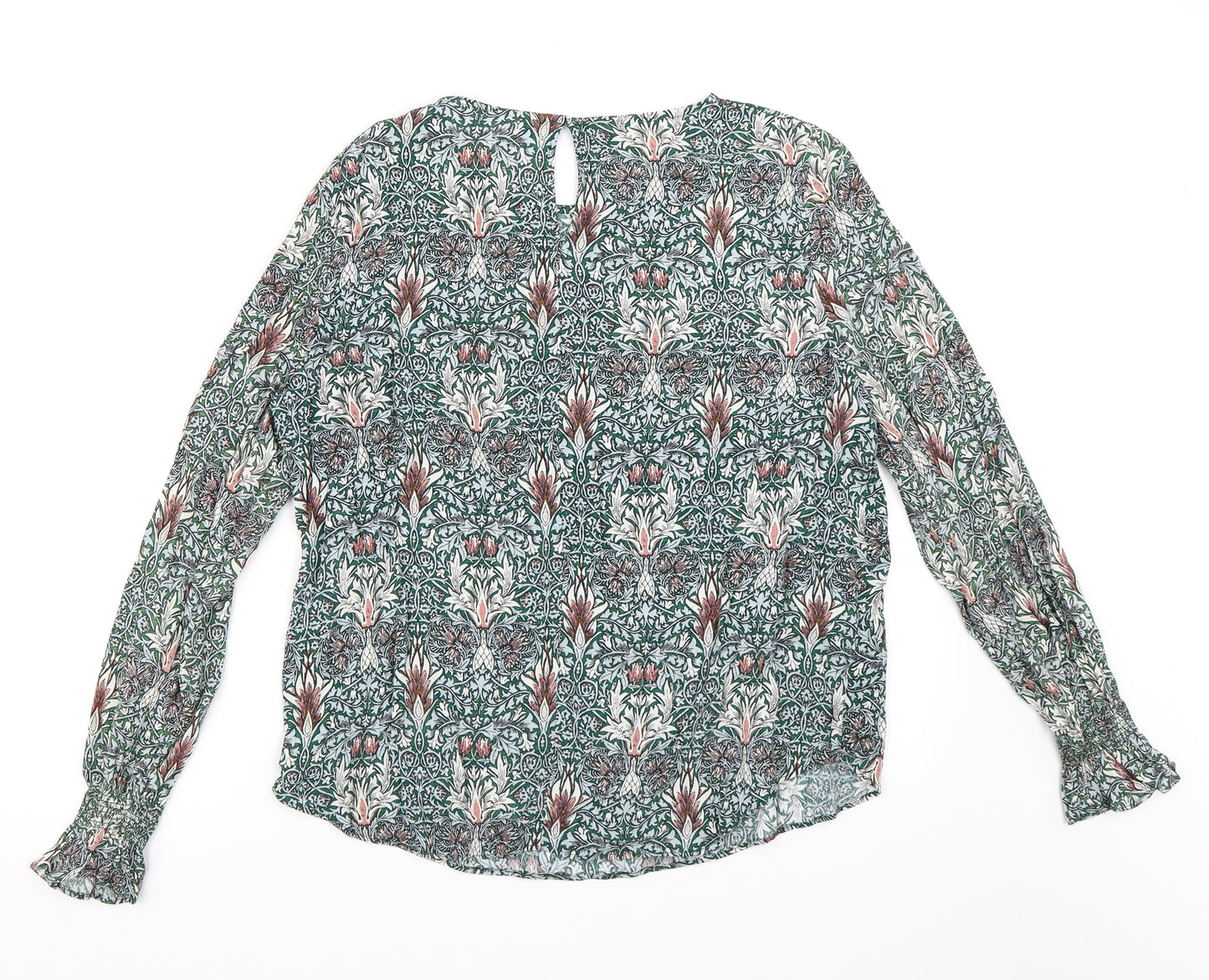 H&M Womens Green   Basic Blouse Size 42