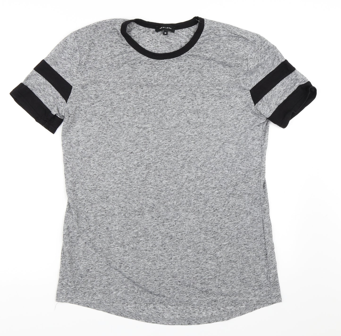 New Look Mens Grey    T-Shirt Size M