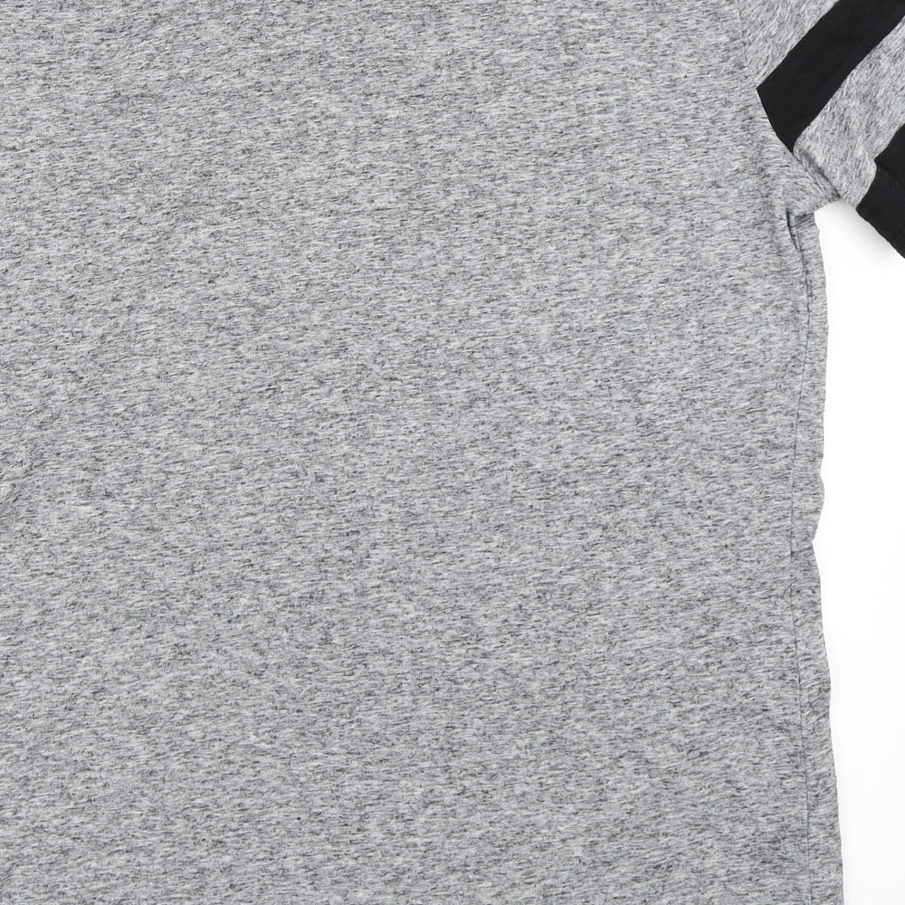 New Look Mens Grey    T-Shirt Size M