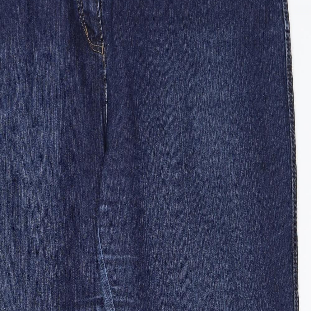 George Womens Blue  Denim Bootcut Jeans Size 20 L29 in