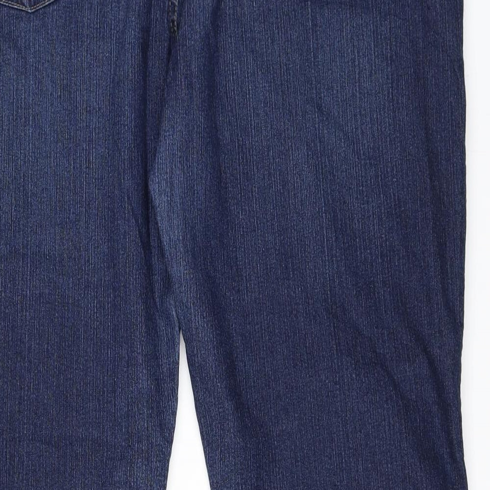 George Womens Blue  Denim Bootcut Jeans Size 20 L29 in