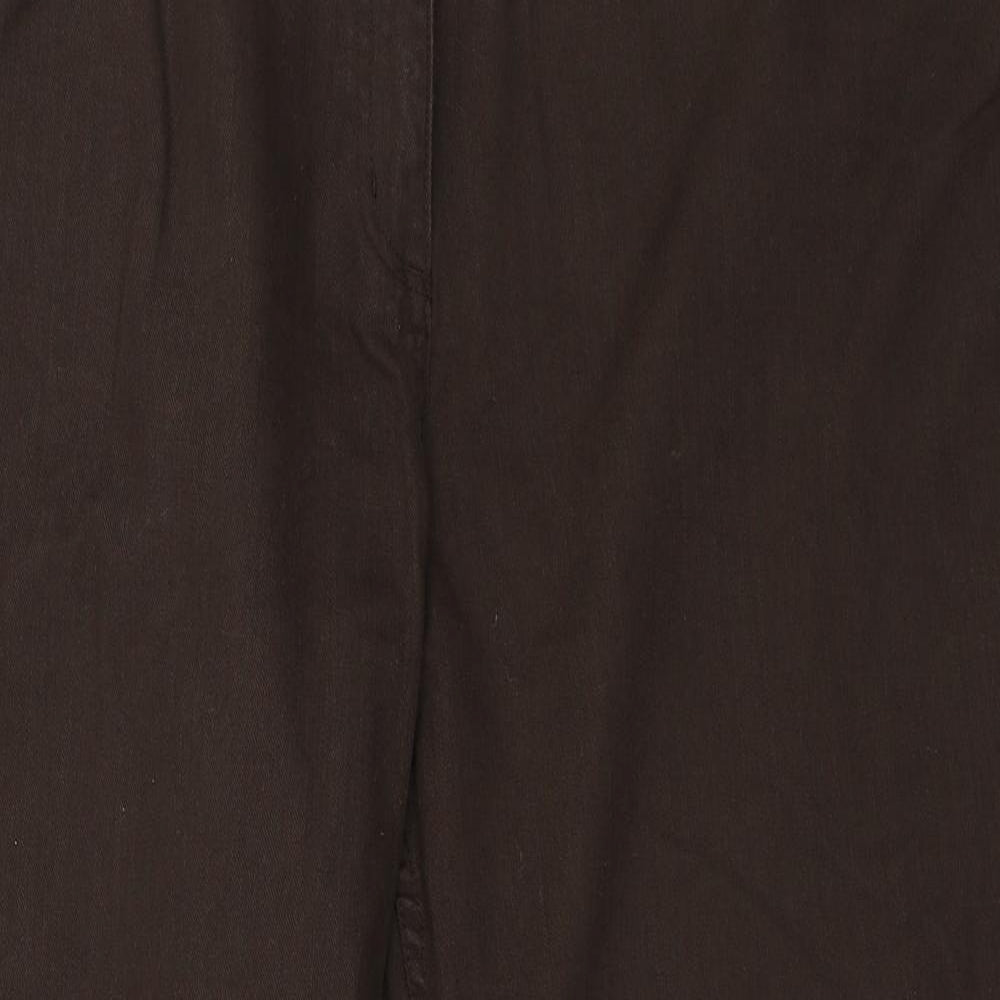 George Womens Brown  Denim Bootcut Jeans Size 24 L28 in