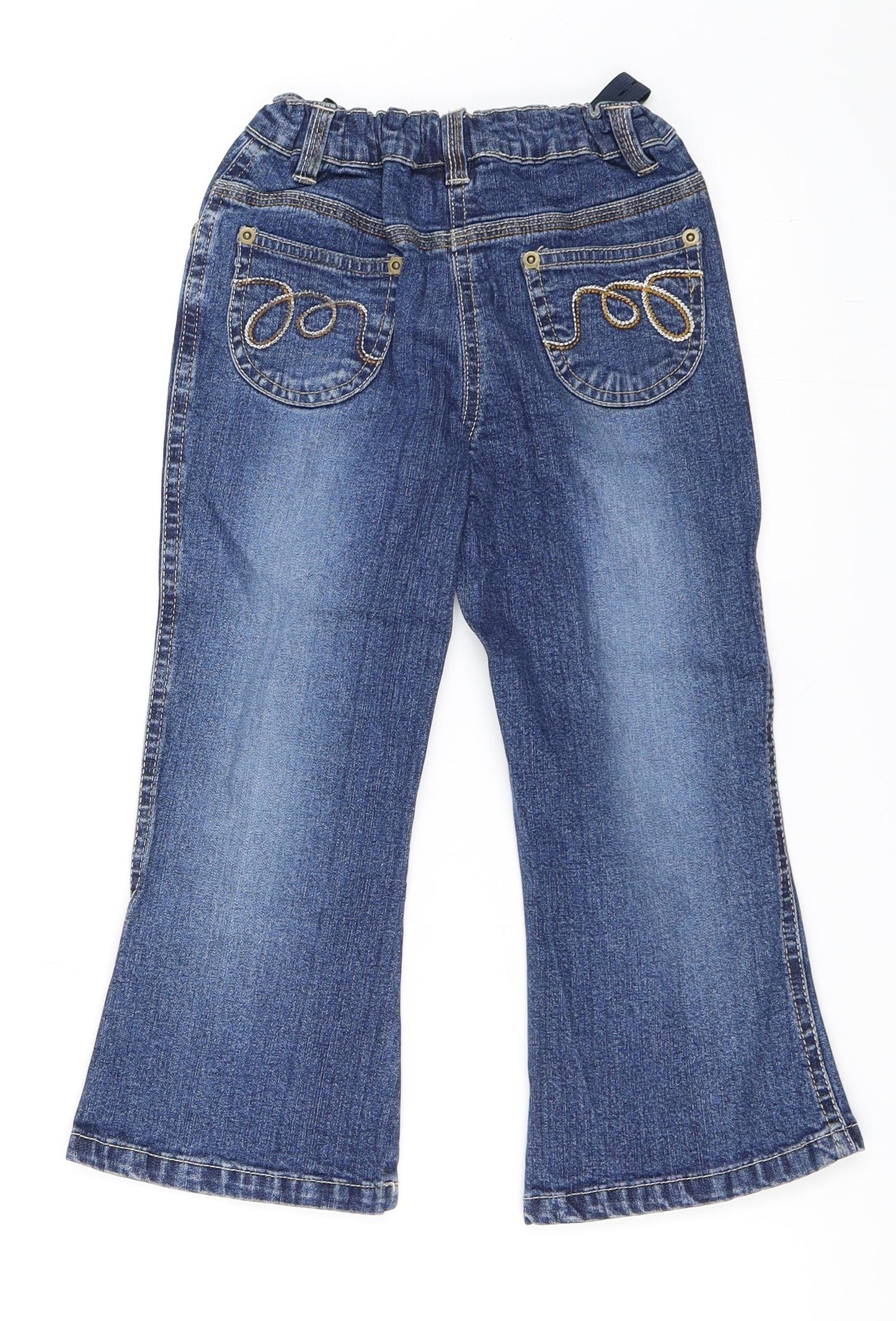 George Boys Blue  Denim Straight Jeans Size 4-5 Years