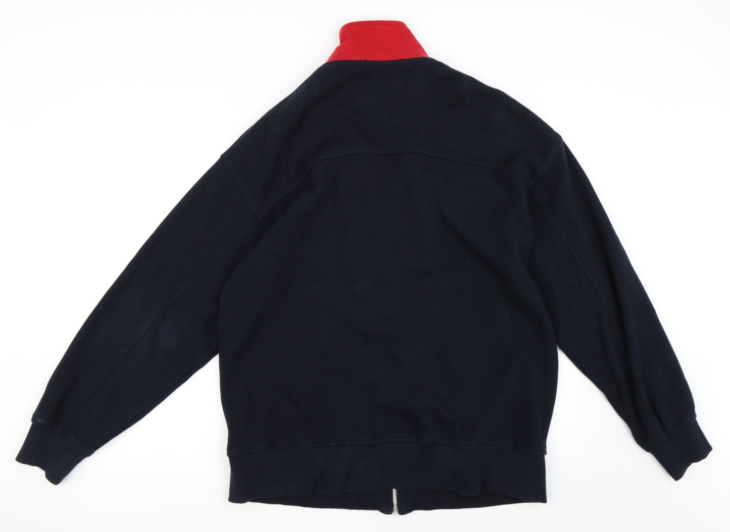 George Mens Blue   Full Zip Sweatshirt Size L