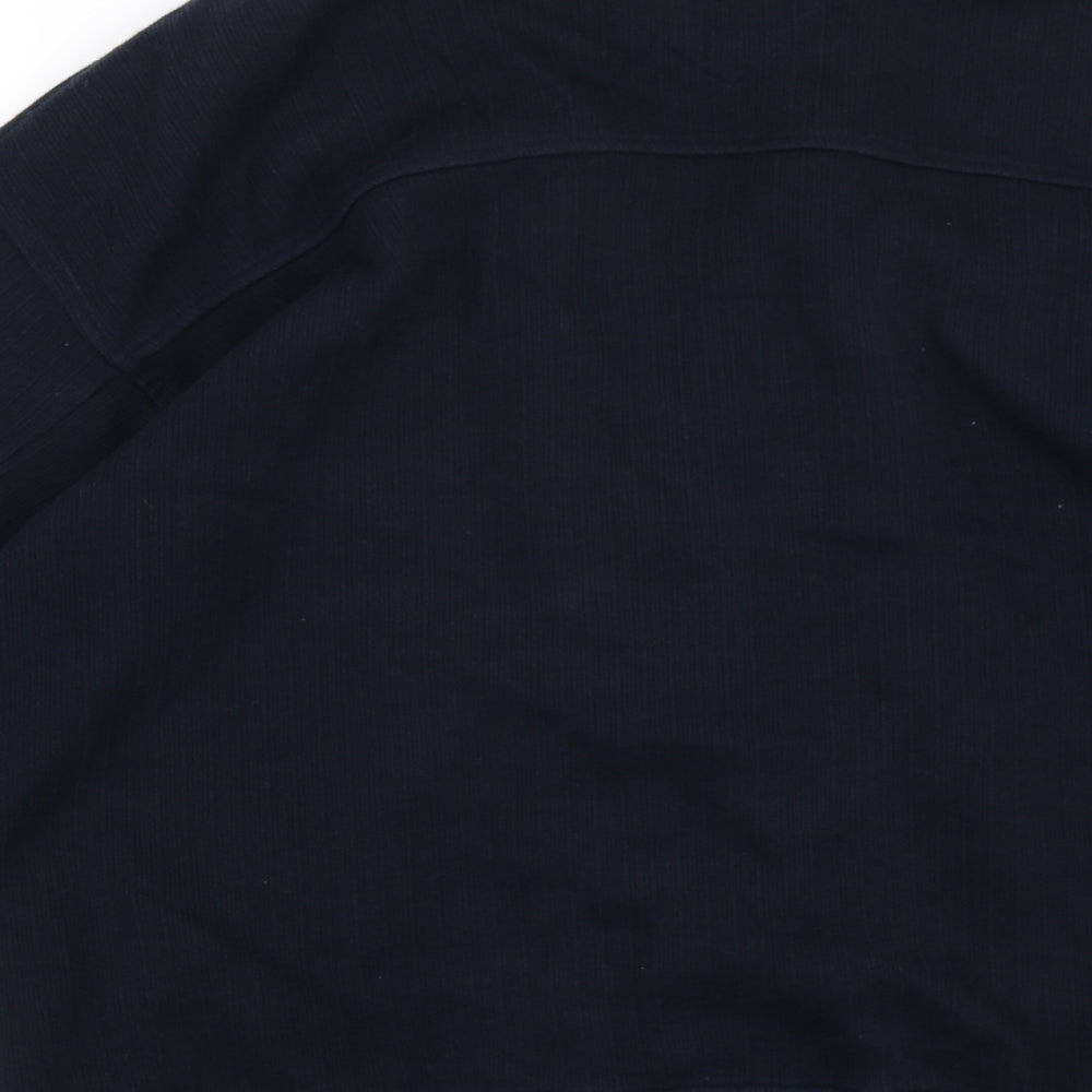 George Mens Blue   Full Zip Sweatshirt Size L