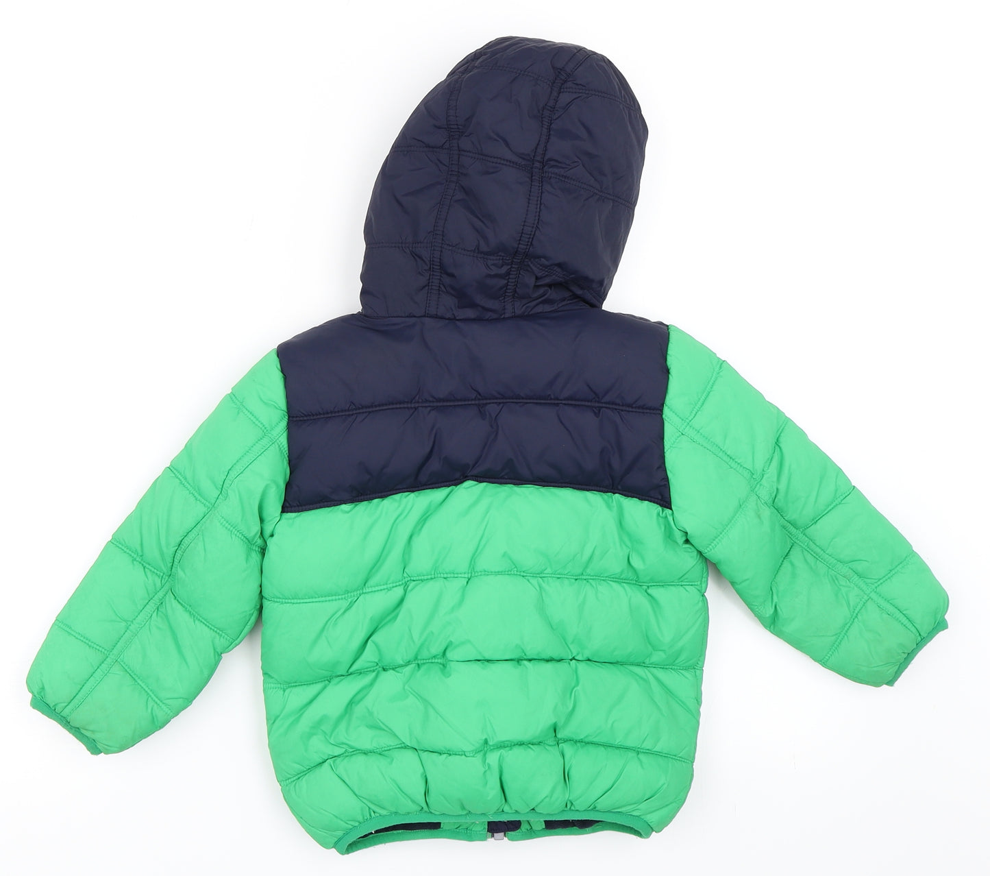 NEXT Boys Green   Puffer Jacket Coat Size 18-24 Months