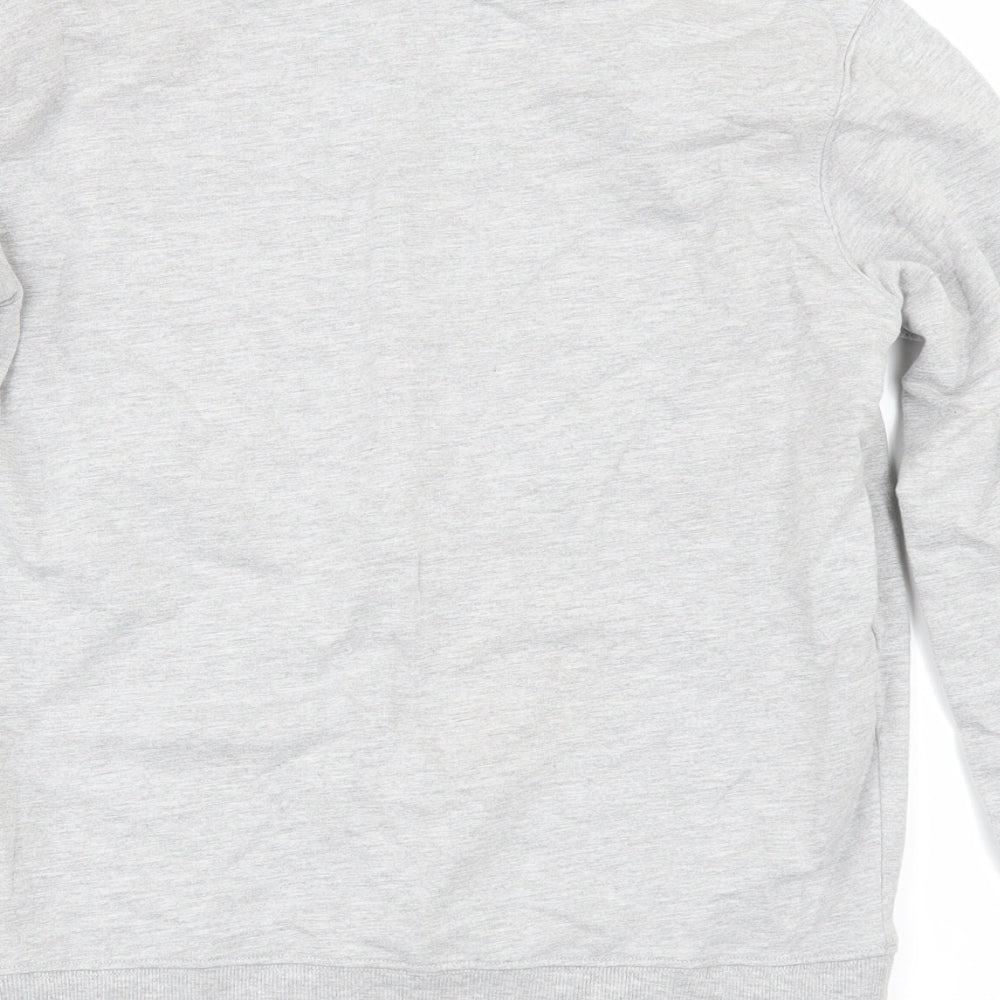 SheIn Womens Grey   Pullover Sweatshirt Size S