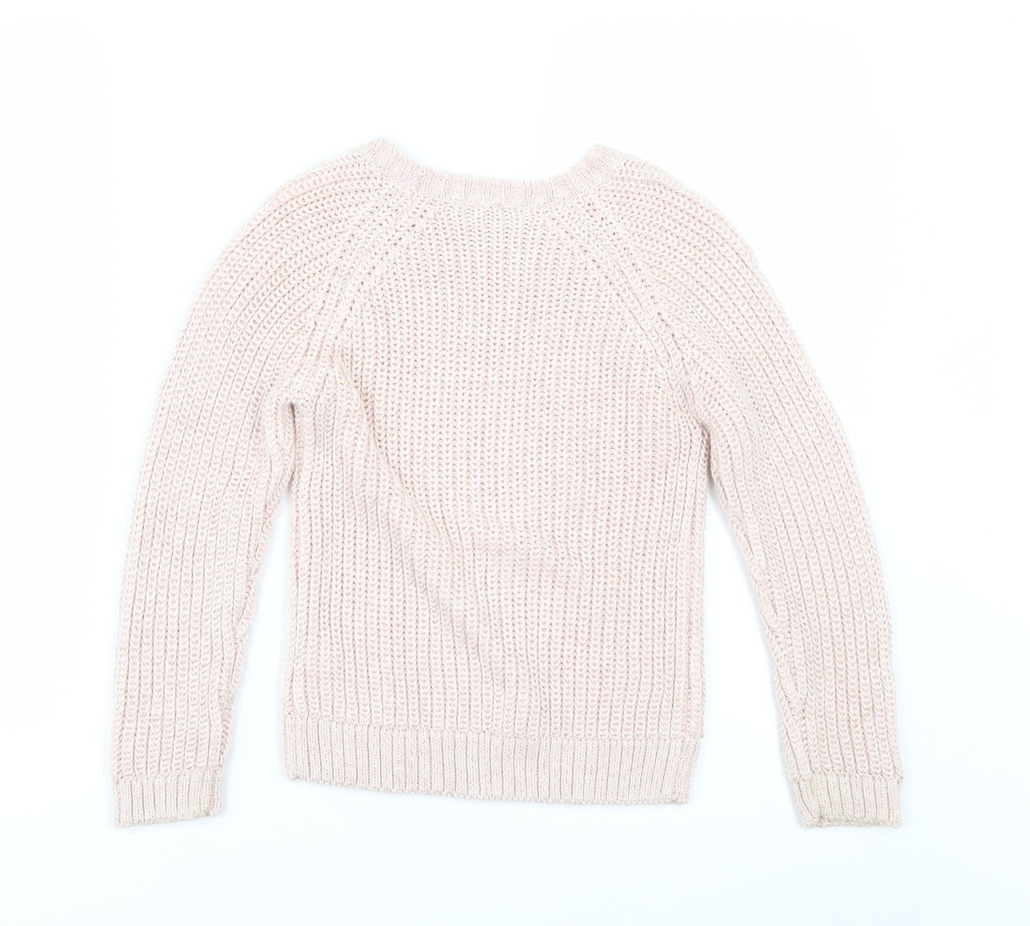 George Girls Pink   Pullover Jumper Size 7-8 Years