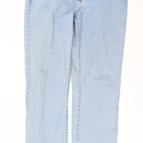 AriZona Womens Blue  Denim Wide-Leg Jeans Size 18 L35 in
