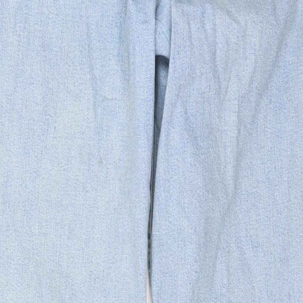 AriZona Womens Blue  Denim Wide-Leg Jeans Size 18 L35 in