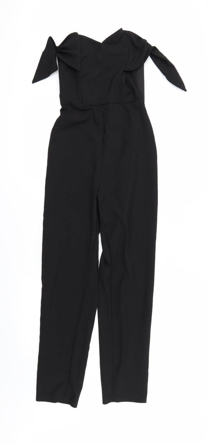 H&M Womens Black Jumpsuit One-Piece Size 6 - Strapless
