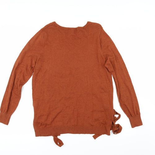 NEXT Womens Orange   Pullover Jumper Size 12