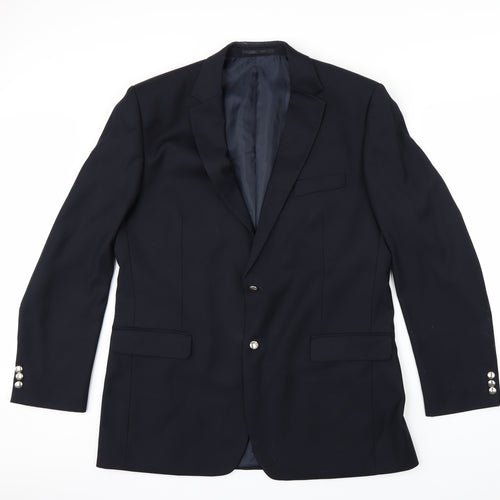 Karl Jackson Mens Blue   Jacket Suit Jacket Size 44