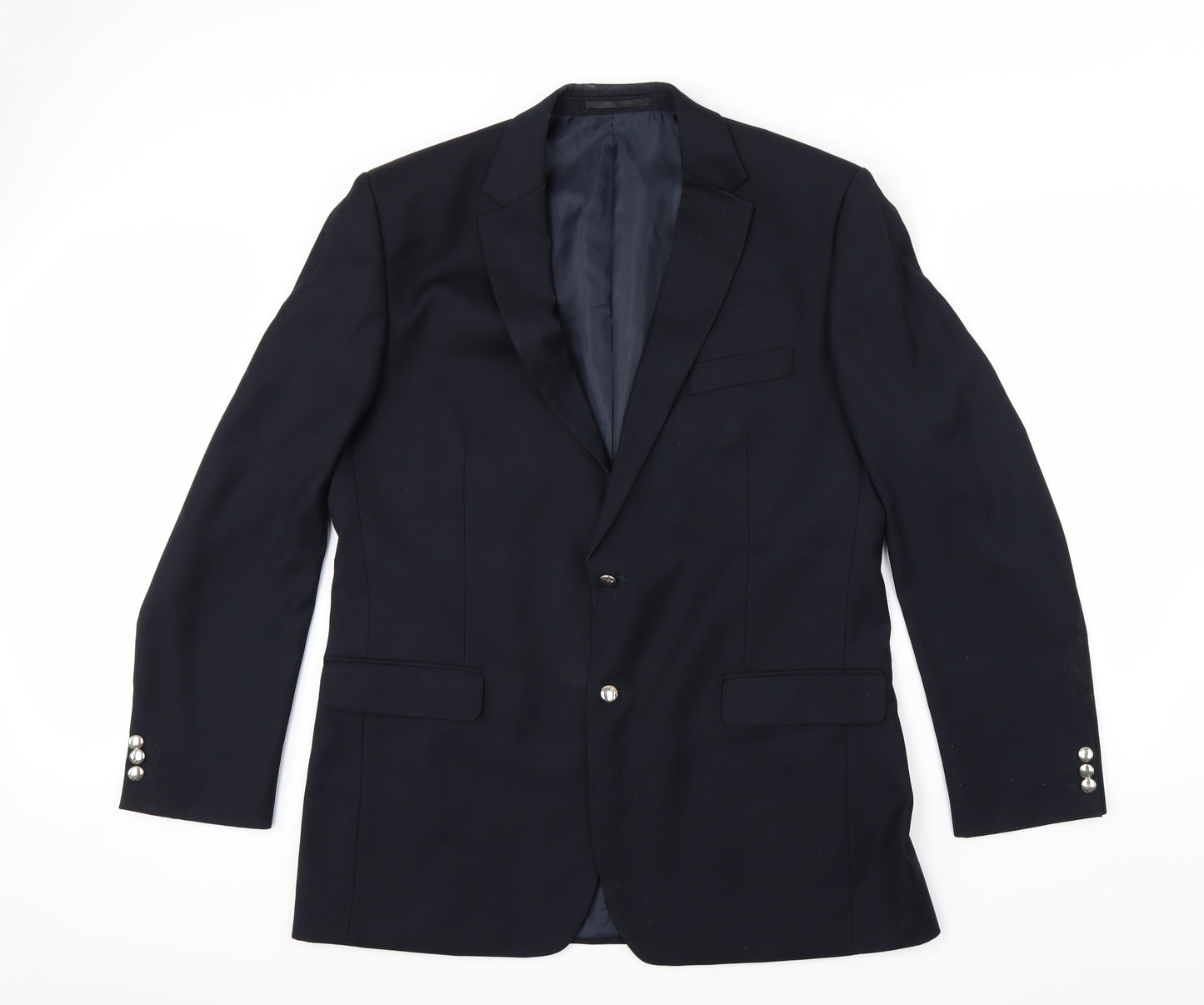 Karl Jackson Mens Blue   Jacket Suit Jacket Size 44