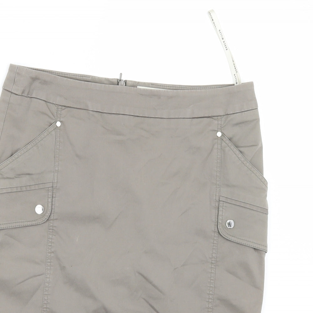 Karen Millen Womens Green   Mini Skirt Size 8