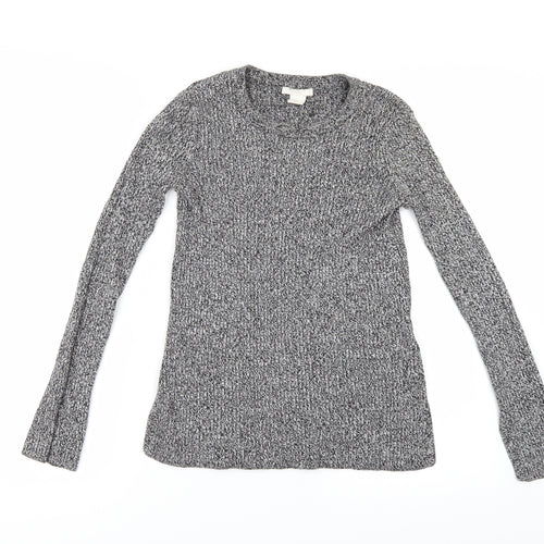 H&M Womens Grey   Pullover Jumper Size XS