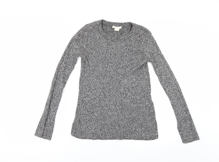 H&M Womens Grey   Pullover Jumper Size XS