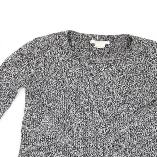 H&M Womens Grey   Pullover Jumper Size XS
