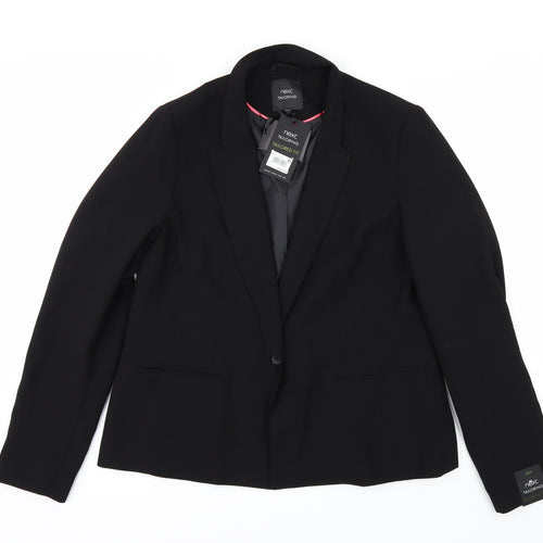 NEXT Womens Black   Jacket Suit Jacket Size 16