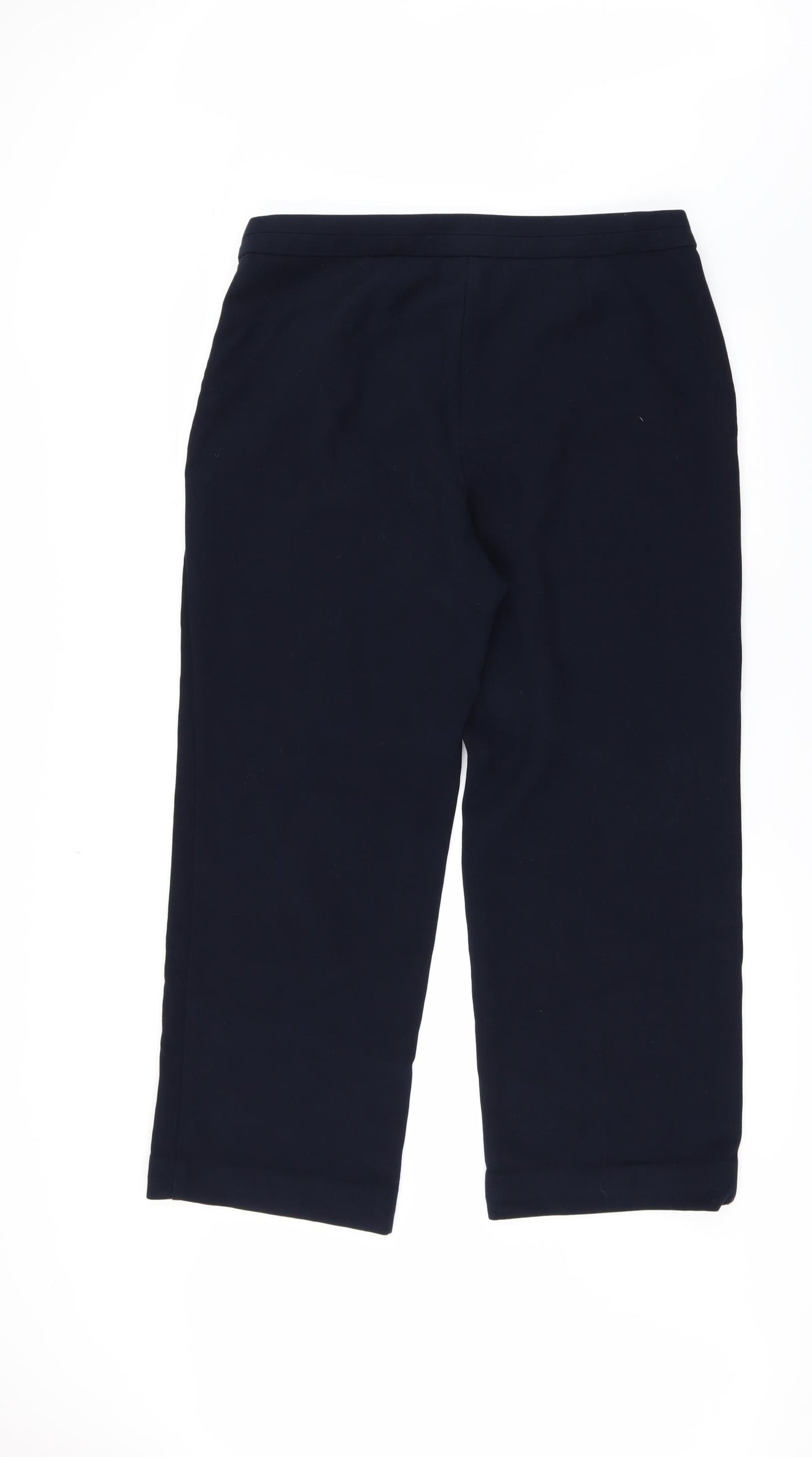 Per Una Womens Blue   Trousers  Size 16 L28 in