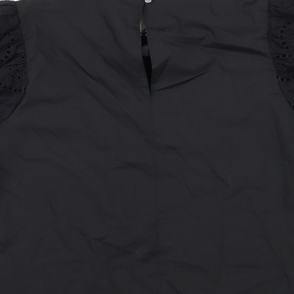 River Island Womens Black   Tunic Blouse Size 12
