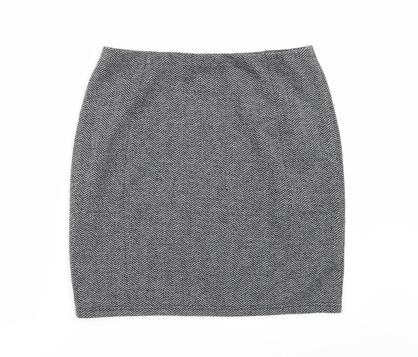 Papaya Womens Grey   Mini Skirt Size 12
