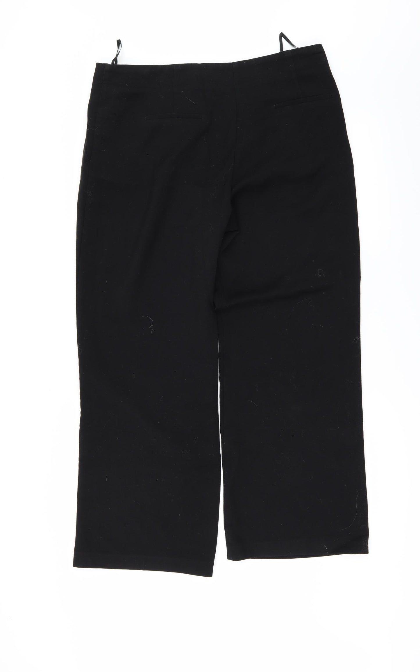 Per Una Womens Black   Trousers  Size 14 L29 in