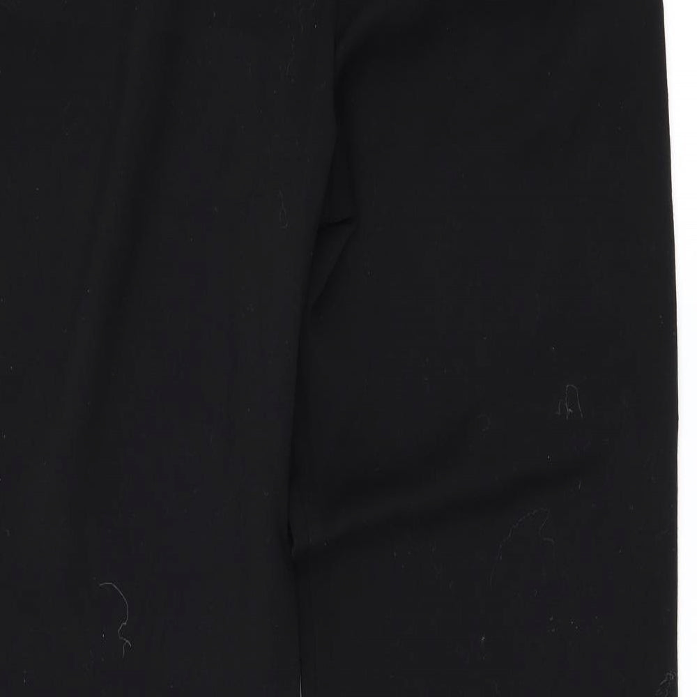 Per Una Womens Black   Trousers  Size 14 L29 in