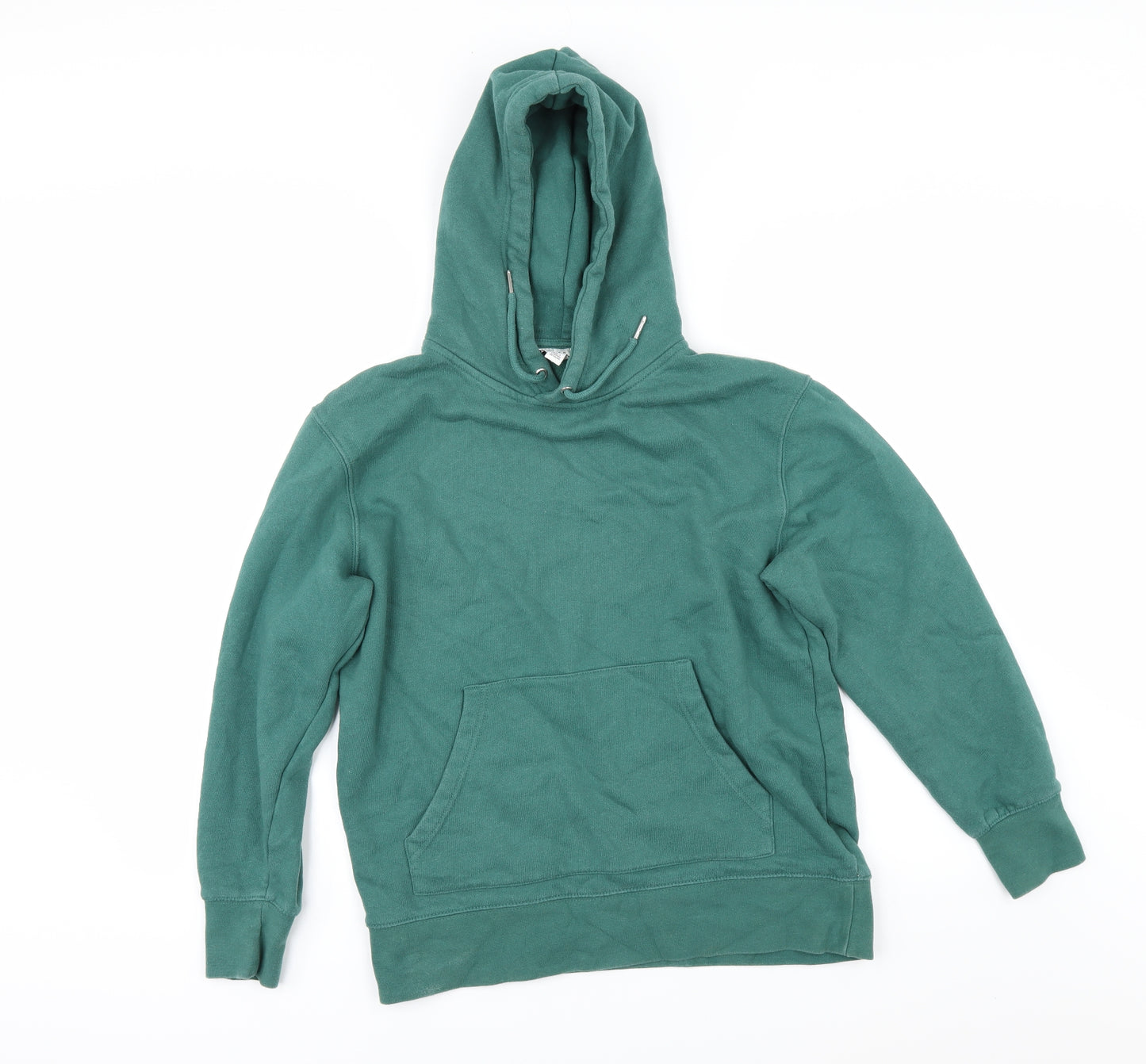 Topshop Womens Green   Pullover Hoodie Size XS