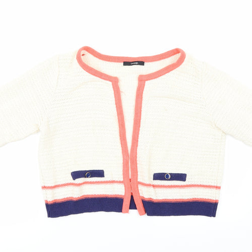 George Womens Ivory   Cardigan Jumper Size 10