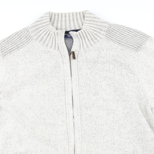 Maine Mens White   Jacket  Size 2XL