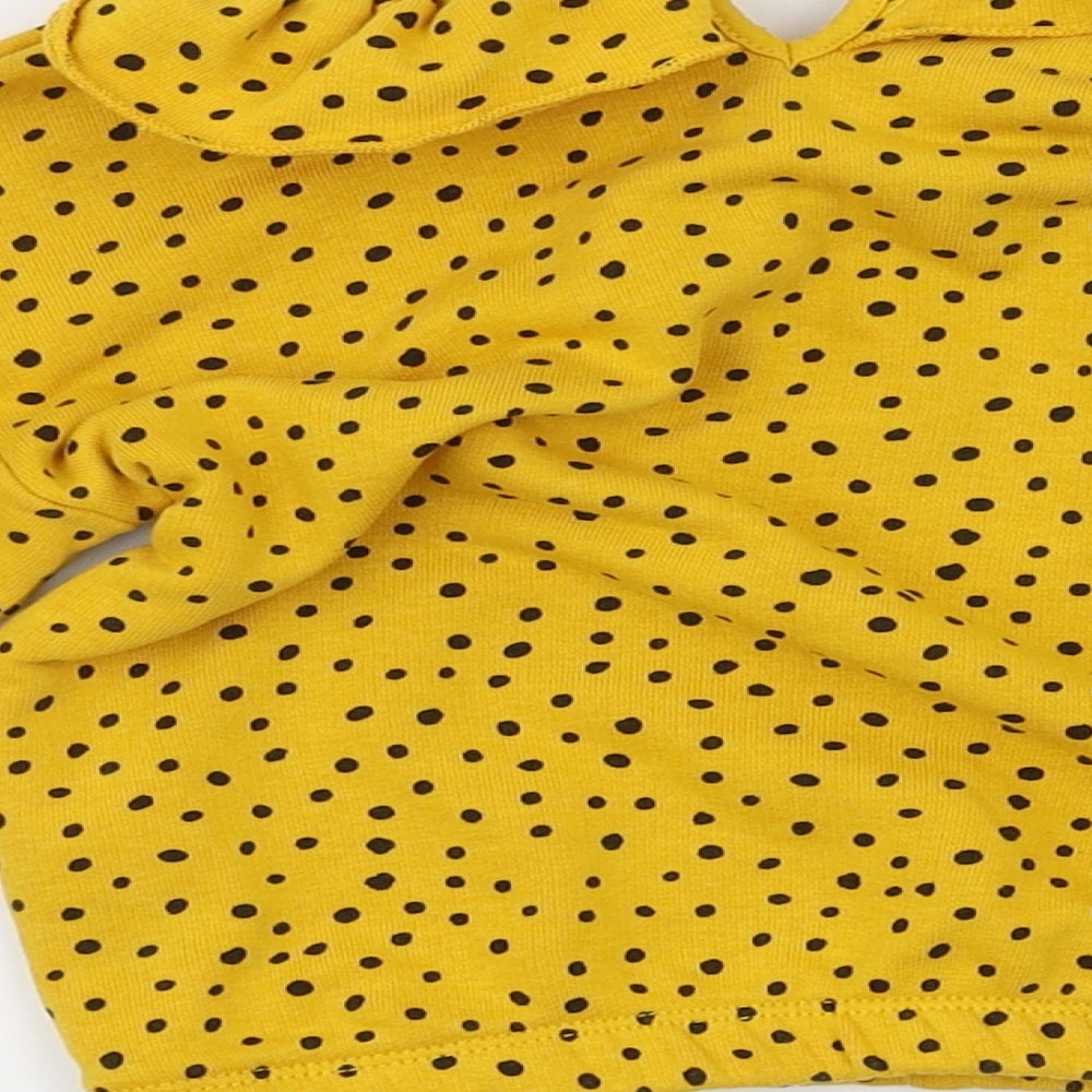 Preworn  Yellow   Henley Jumper Size 18-24 Months