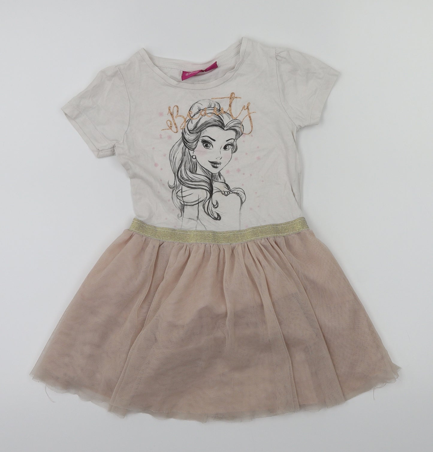Disney Girls Pink   Ball Gown  Size 3-4 Years