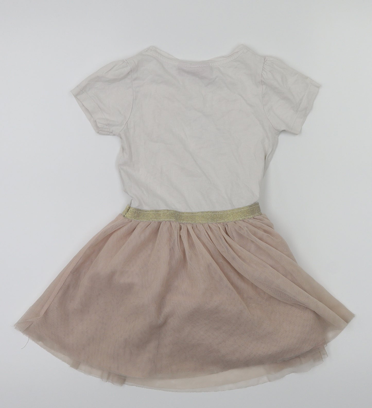 Disney Girls Pink   Ball Gown  Size 3-4 Years