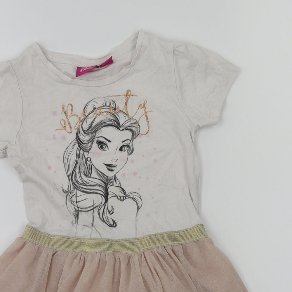 Disney Girls Pink   Ball Gown  Size 3-4 Years