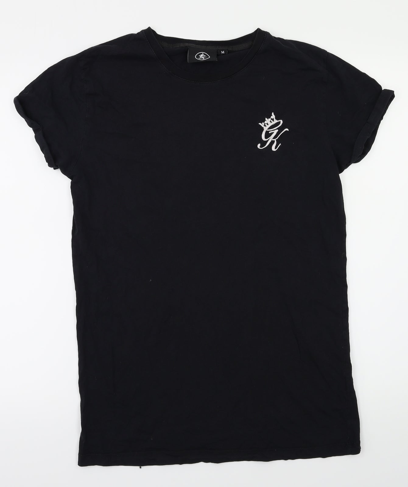 gymking Mens Black    T-Shirt Size M