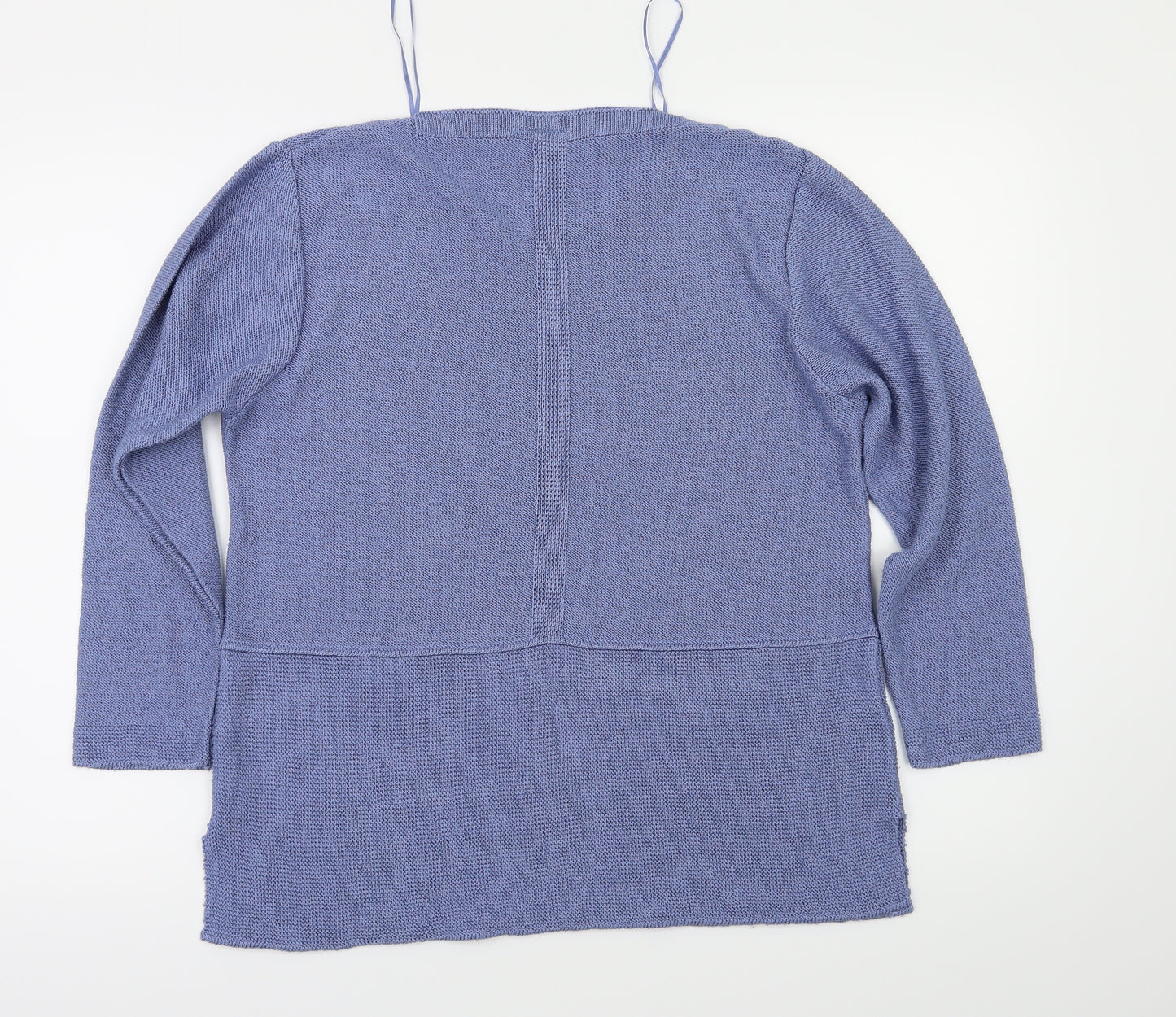 mitzy Womens Blue   Pullover Jumper Size L